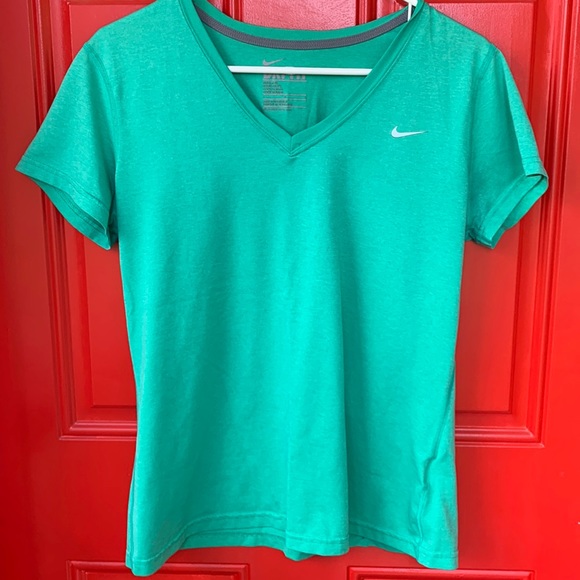 Nike Tops - Nike Large DriFit V-Neck Tee